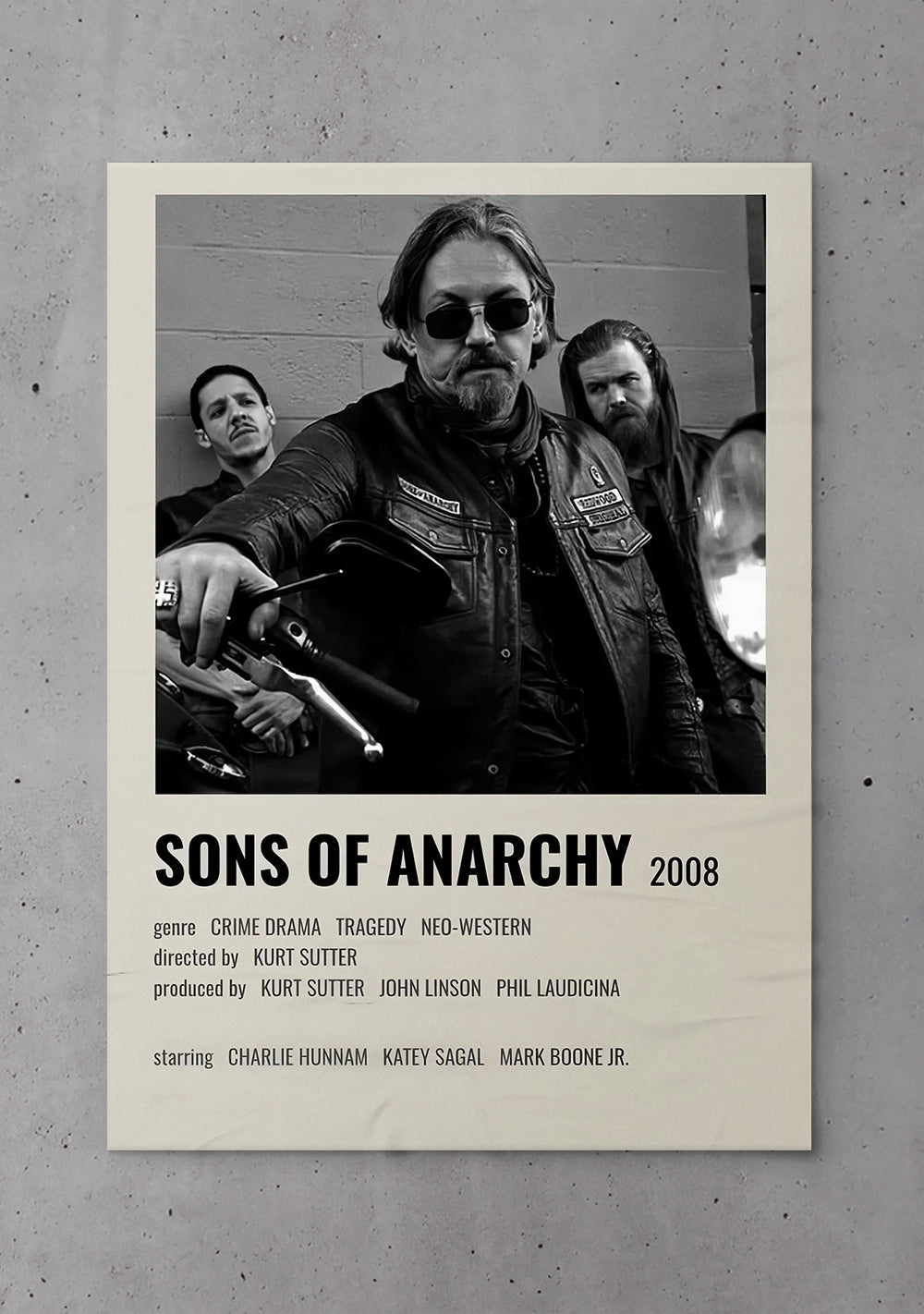 Sons Of Anarchy Polaroid Poster