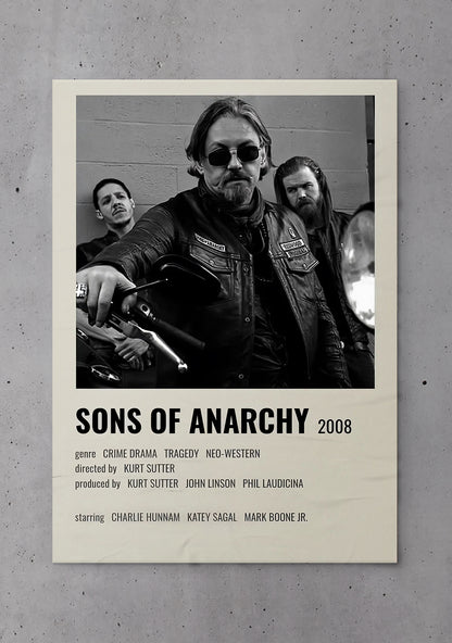 Sons Of Anarchy Polaroid Poster