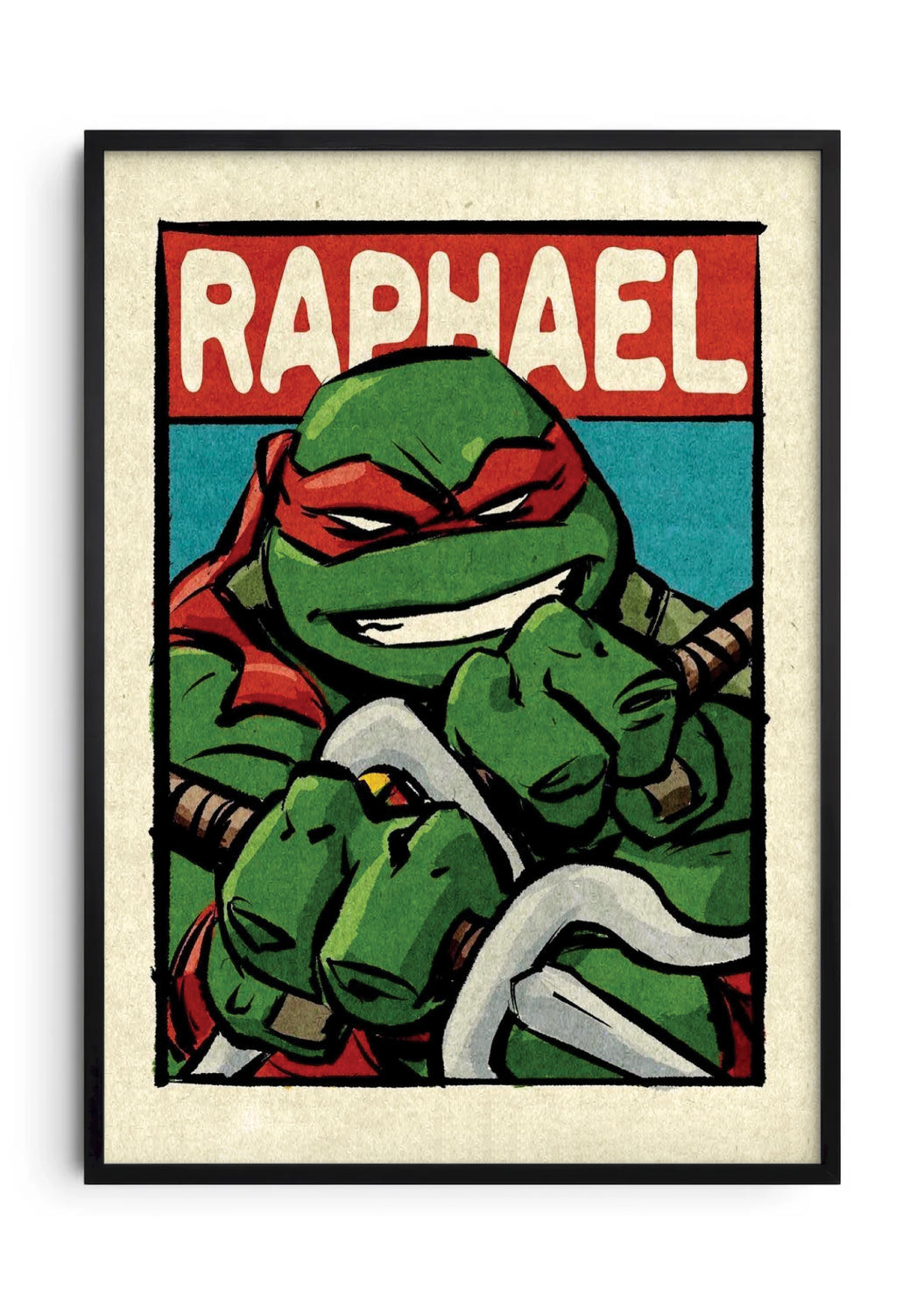 Raphael framed poster
