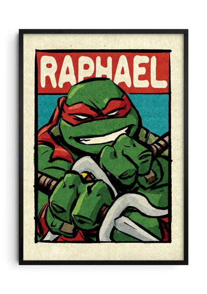 Raphael framed poster