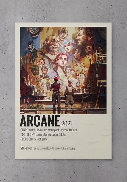 Arcane Polaroid Poster