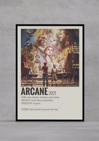 Arcane Polaroid Poster