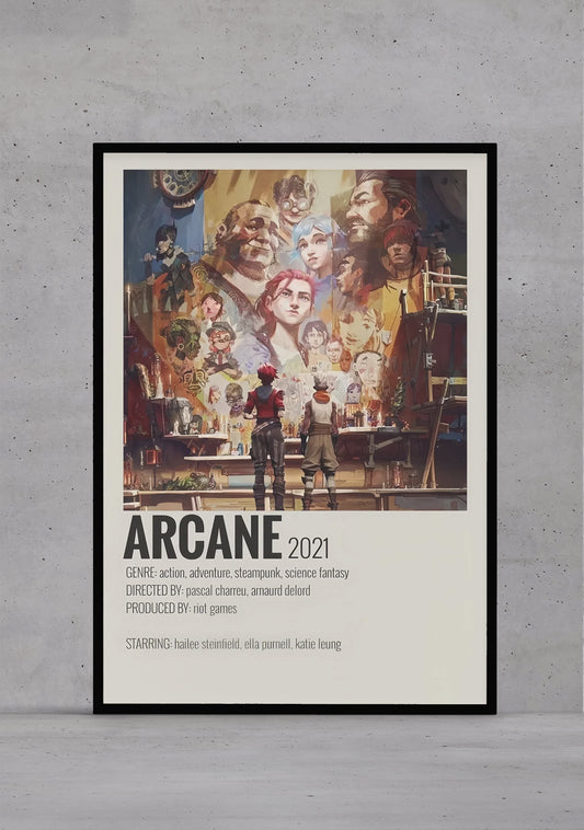 Arcane Polaroid Poster