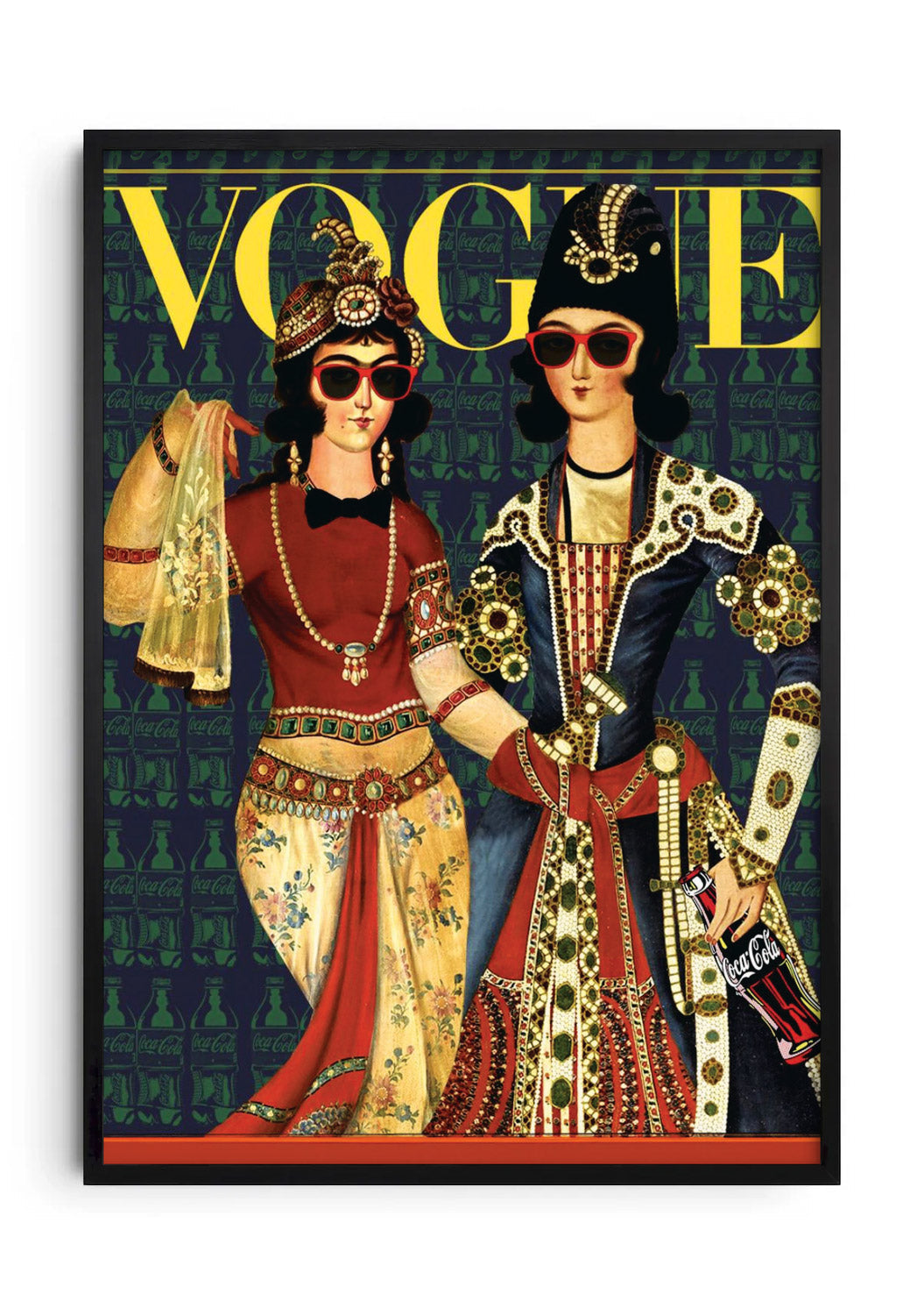 Fashion Magazine framed poster