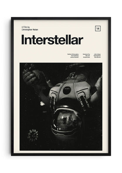 Interstellar Polaroid Poster