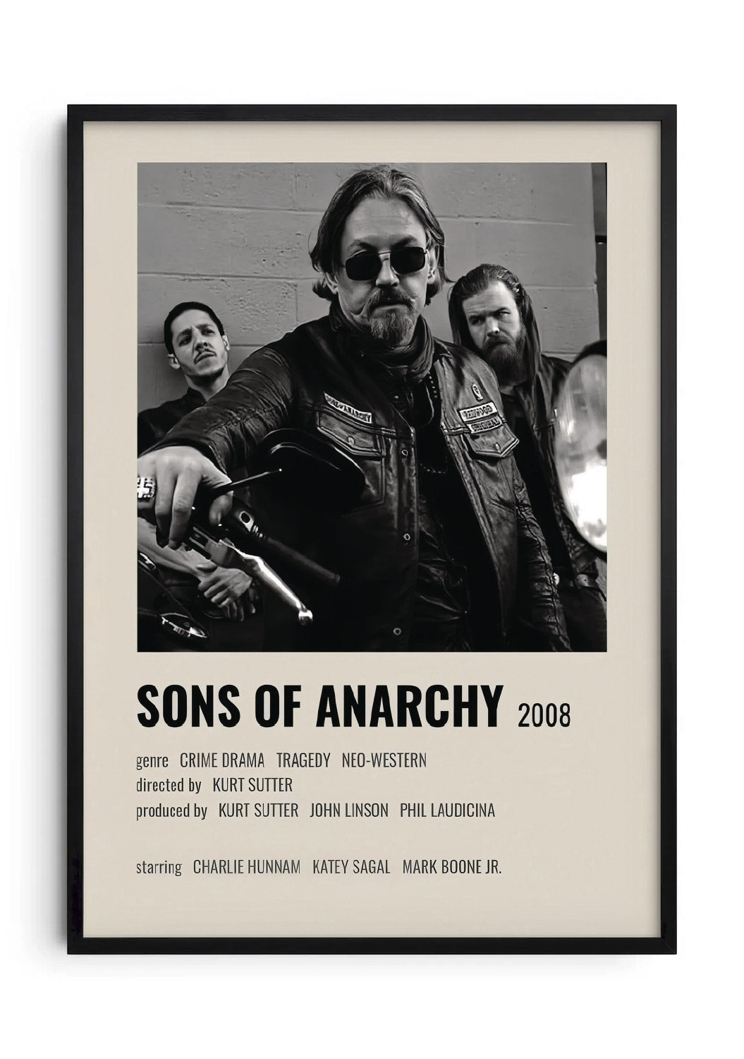 Sons Of Anarchy Polaroid Poster