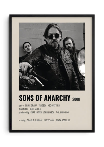 Sons Of Anarchy Polaroid Poster