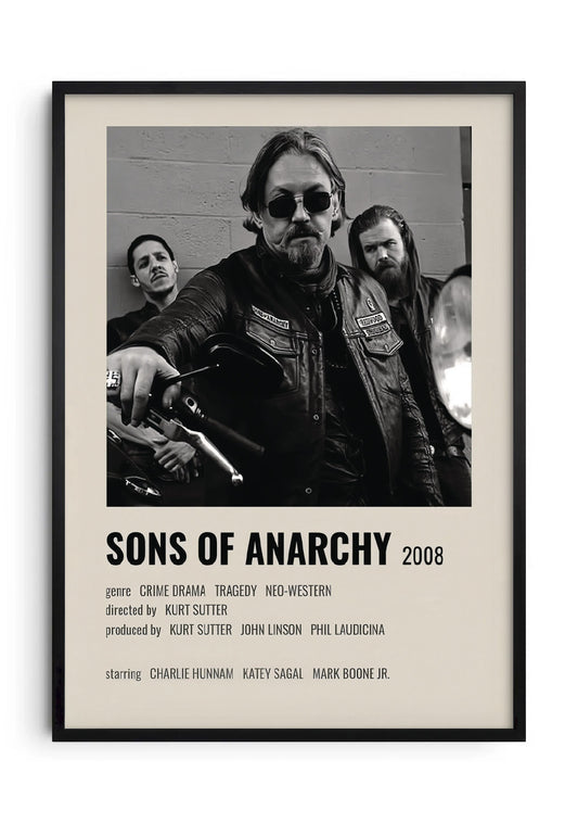 Sons Of Anarchy Polaroid Poster