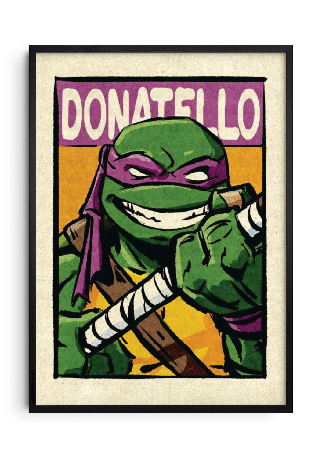 Donatello framed poster