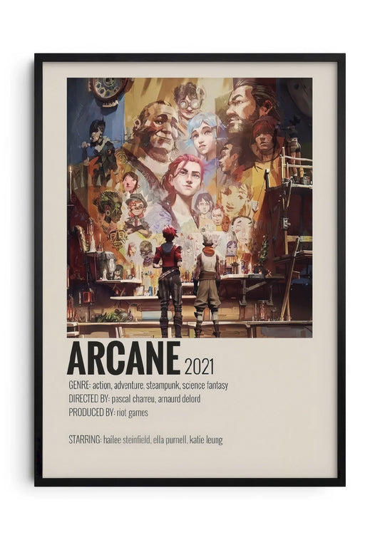Arcane Polaroid Poster
