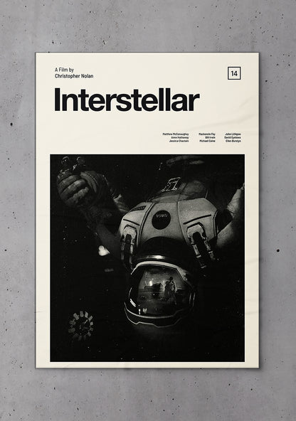 Interstellar Polaroid Poster