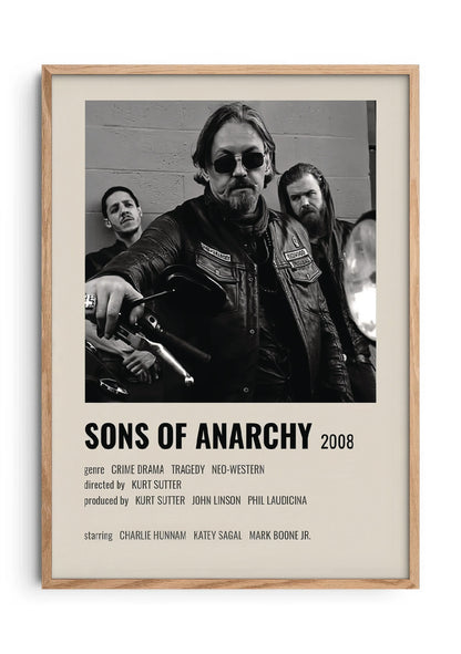 Sons Of Anarchy Polaroid Poster