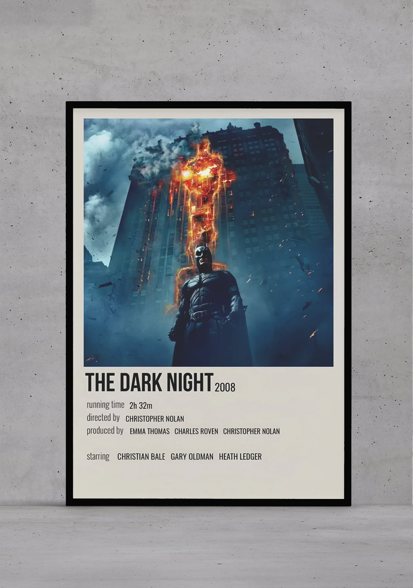 Dark Knight Polaroid Poster