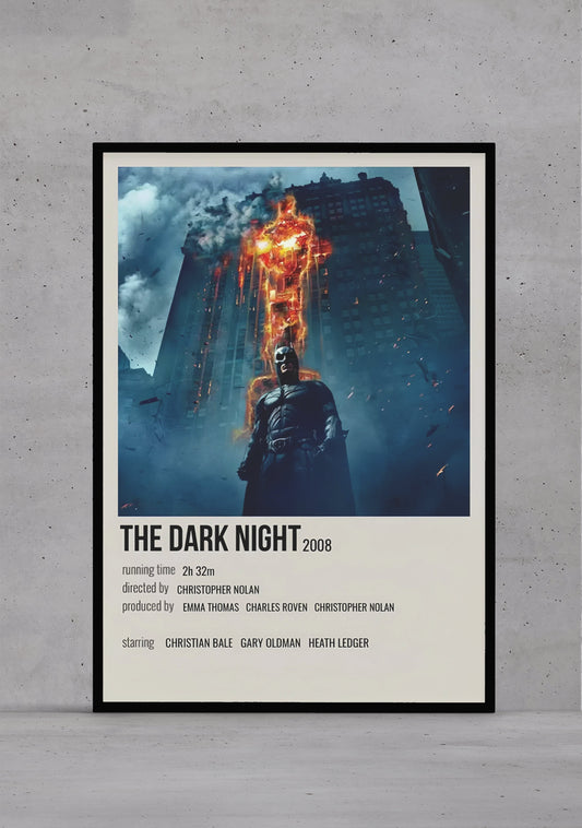 Dark Knight Polaroid Poster