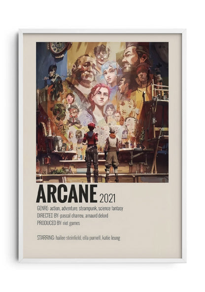 Arcane Polaroid Poster